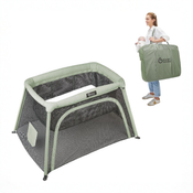 Shop Babymoov Travel Crib and Bed 3-in-1 Moov and Comfy, Sage Black at GoodBuy Gear