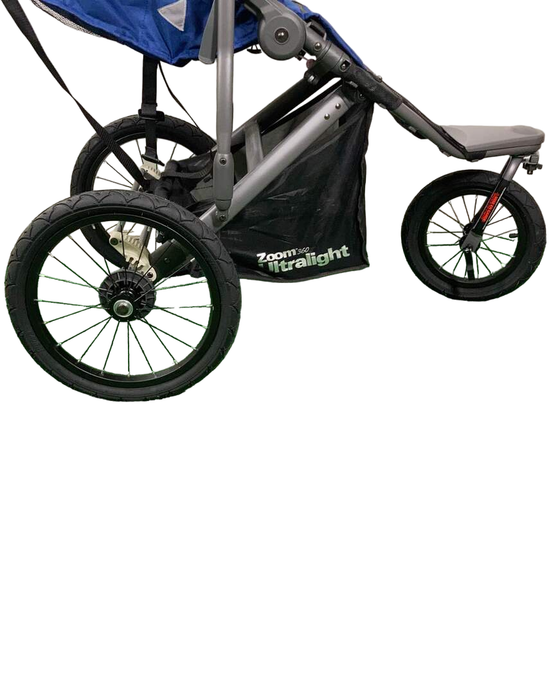 secondhand Joovy Zoom 360 Ultralight Jogging Stroller, 2021, Blueberry