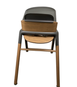 Shop Bugaboo Giraffe High Chair, w/ Grey Baby Set, Warm Wood/Grey at GoodBuy Gear