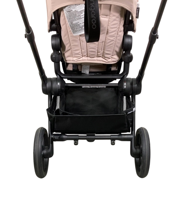 Shop Bugaboo Kangaroo Single To Double Stroller, 2024, Black, Desert Taupe, Desert Taupe at GoodBuy Gear