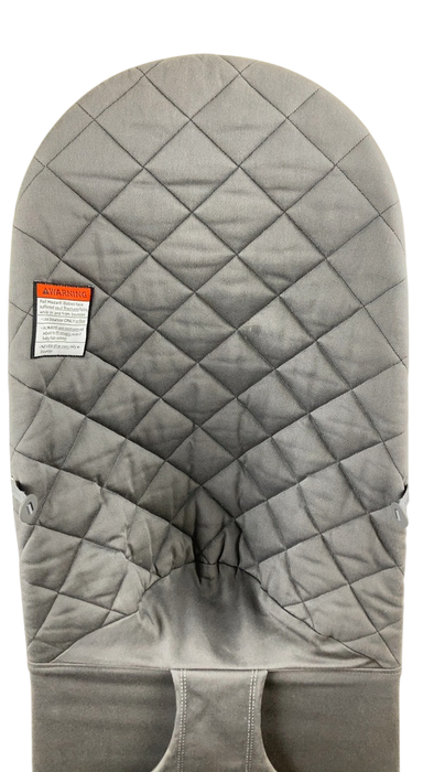 Shop BabyBjorn Bouncer Bliss, Anthracite Cotton Classic Quilt, Dark Gray Frame at GoodBuy Gear