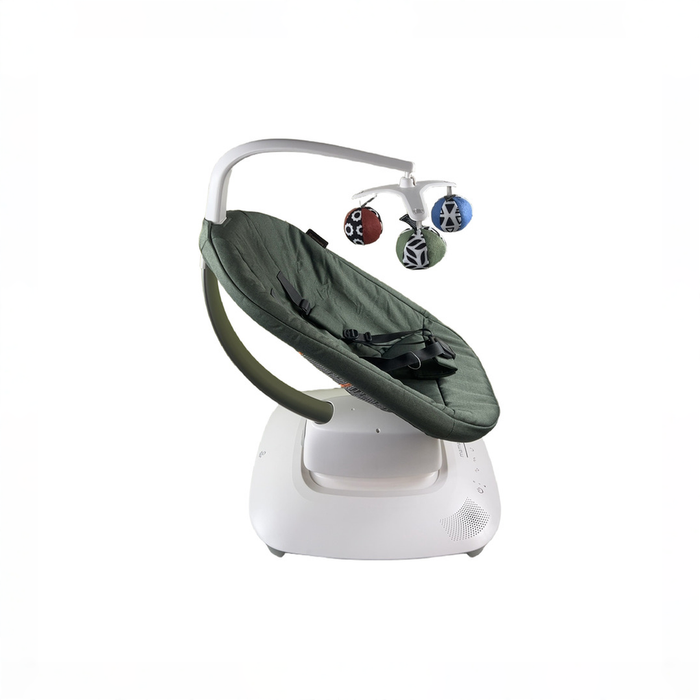 Shop UPPAbaby Mamaroo Smart Swing, Camila (Dark Green Melange) at GoodBuy Gear