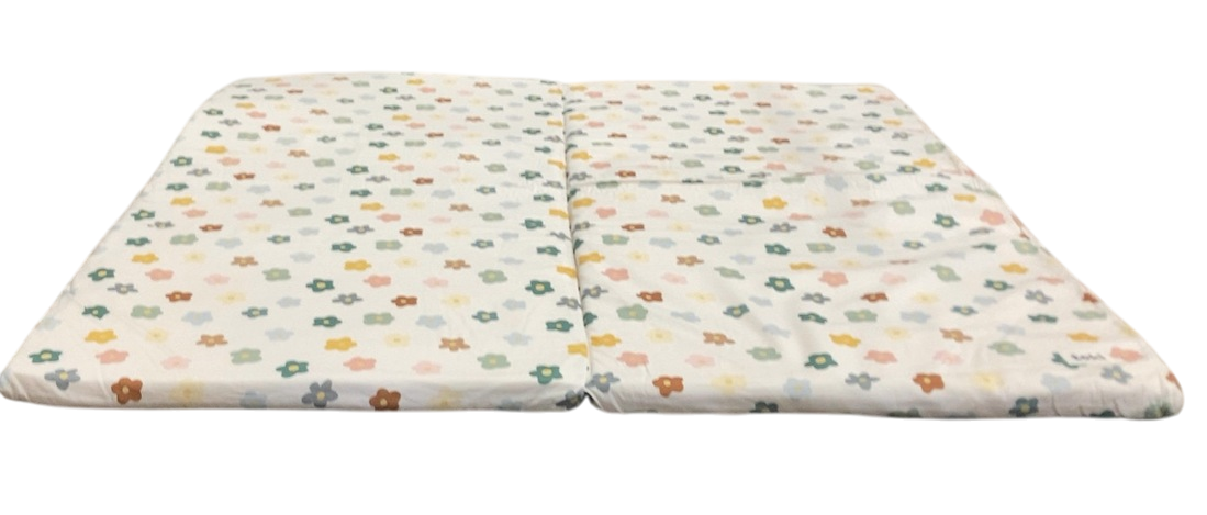 Shop Toki Kids Standard Padded Play Mat 40" x 40", Playful Posies at GoodBuy Gear