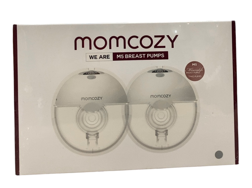 Shop Momcozy All-in-one M5 Double Wearable Breast Pump, Quill Grey at GoodBuy Gear