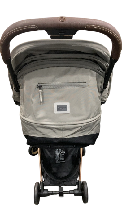 Shop Cybex Coya Stroller, 2023, Mirage Grey, Rose Gold at GoodBuy Gear