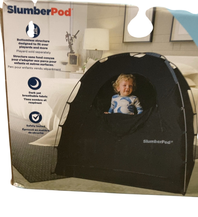 Shop SlumberPod 3.0 Sleep Canopy, Black with Gray Accents at GoodBuy Gear