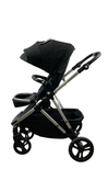 Shop Mockingbird Single 2.0 Stroller, 2024, Black, Silver With Black Leather, Watercolor Drops at GoodBuy Gear