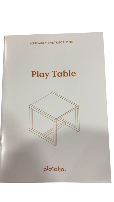 Shop Piccalio Play Table, Standard, Beech at GoodBuy Gear