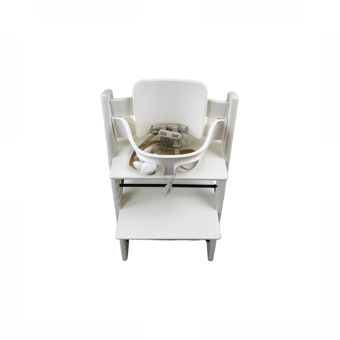 Shop Stokke Tripp Trapp High Chair With Baby Set, 1, White at GoodBuy Gear