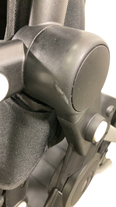 Shop Mockingbird Single to Double 2.0 Stroller, 2024, Black, Silver With Black Leather, Watercolor Drops at GoodBuy Gear
