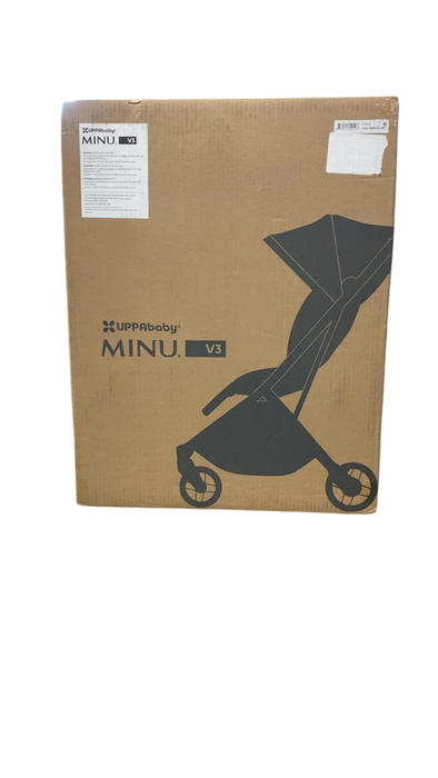 Shop UPPAbaby MINU V3 Stroller, 2025, Jake (Charcoal/Black) at GoodBuy Gear