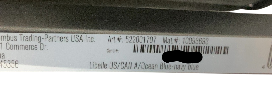 Shop Cybex Libelle 2 Compact Stroller, 2023, Ocean Blue at GoodBuy Gear