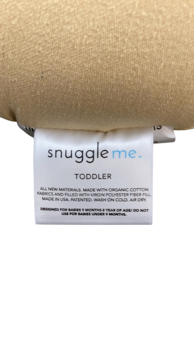 Shop Snuggle Me Organic Sensory Toddler Lounger, Honey at GoodBuy Gear