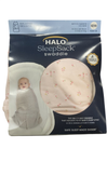 Shop Halo SleepSack Swaddle, Newborn, Pink Floral at GoodBuy Gear