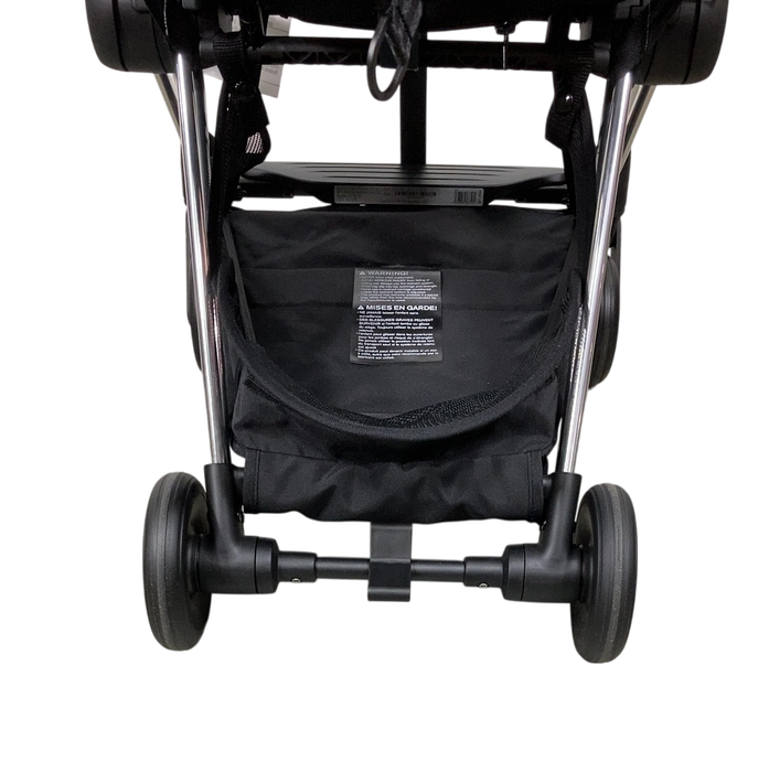 Shop Cybex Coya Stroller, 2024, Chrome, Sepia Black at GoodBuy Gear
