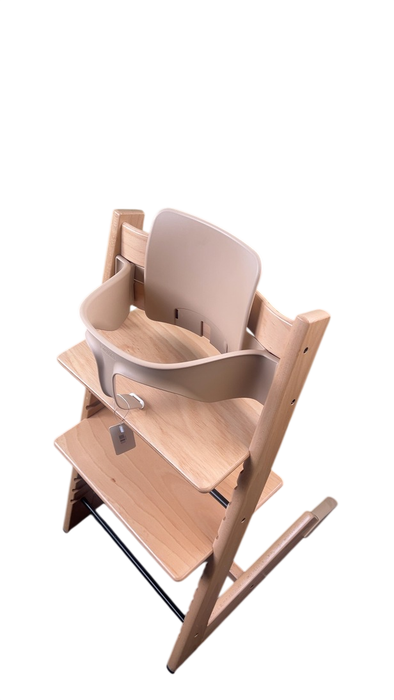 Shop Stokke Tripp Trapp High Chair with Baby Set and Tray, Natural, Natural at GoodBuy Gear