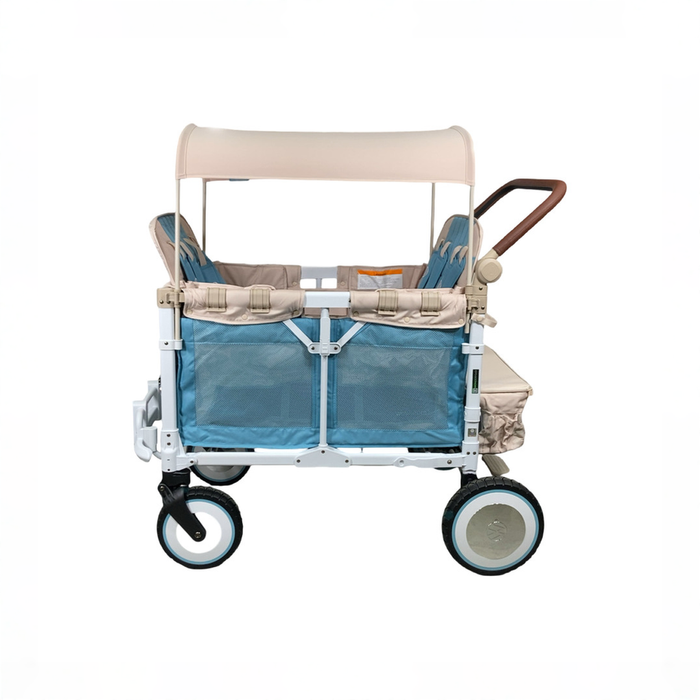 Shop Wonderfold VW4 Volkswagon Stroller Wagon, 2023, Bondi Blue at GoodBuy Gear