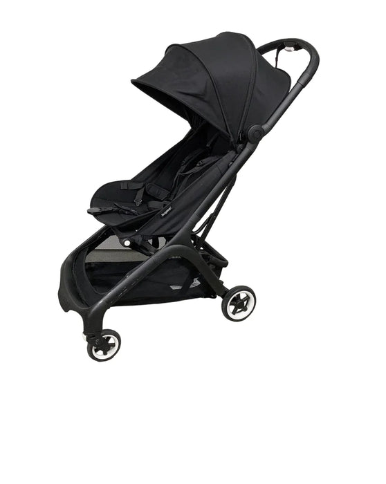 Bugaboo Butterfly Stroller, 2024, Black, Midnight Black, Midnight Black