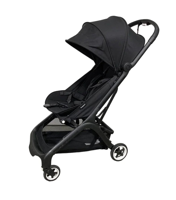 Bugaboo Butterfly Stroller, 2024, Black, Midnight Black, Midnight Black