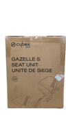 Shop Cybex Gazelle S Seat Unit, Almond Beige, Black Frame at GoodBuy Gear
