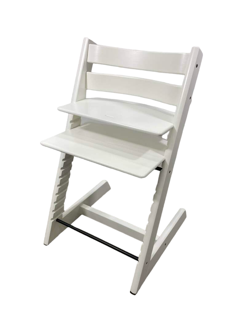 used Stokke Tripp Trapp Chair, White