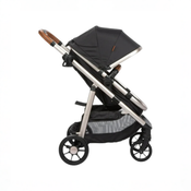 Shop Monbebe Lynx 6-in-1 Modular Travel System Stroller, 2023, Black & Gold at GoodBuy Gear