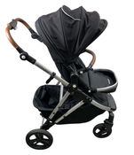Shop Mockingbird Single to Double 2.0 Stroller, 2024, Black, Silver With Penny Leather, Watercolor Drops at GoodBuy Gear