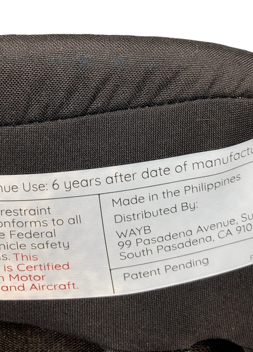 Shop WAYB Pico Portable Car Seat Bundle, 2022, Jet, with Carry Bag at GoodBuy Gear