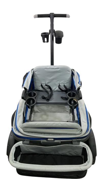 Shop Gladly Family Anthem4 Classic 4 Seater All Terrain Wagon Stroller, Electric Silver at GoodBuy Gear