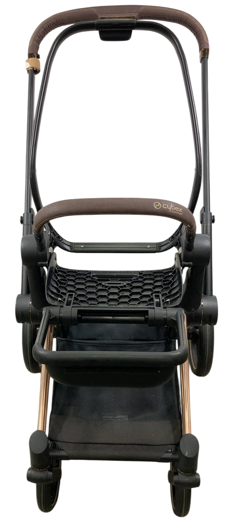 Shop Cybex PRIAM Stroller Frame And Seat, 2023, Rose Gold at GoodBuy Gear