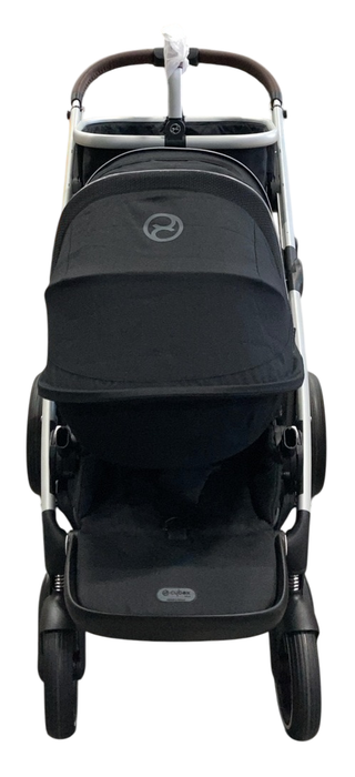Shop Cybex Gazelle S Modular Stroller, Moon Black, Silver Frame, 2024 at GoodBuy Gear