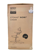 used Stokke Nomi High Chair, Grey/Natural