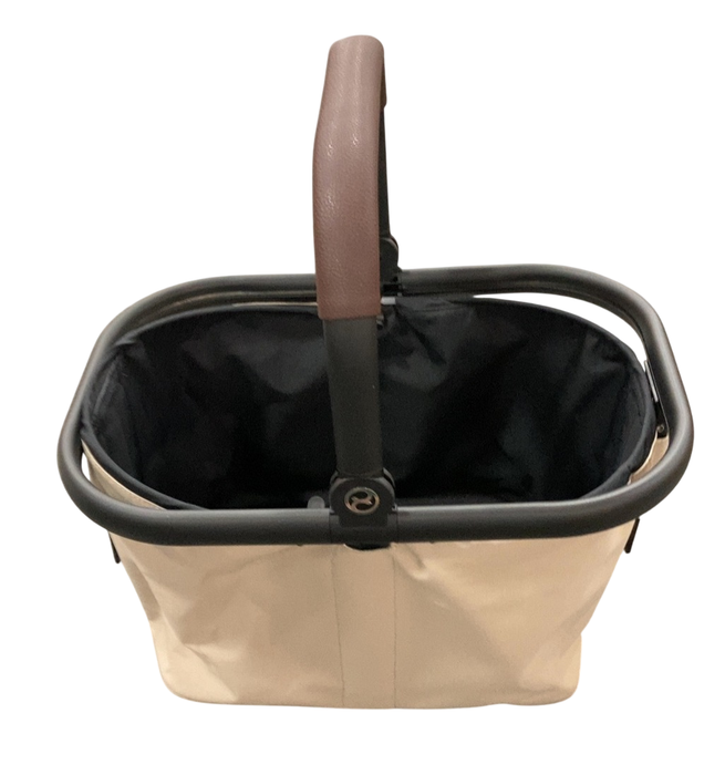 Shop Cybex e-Gazelle S Stroller, 2024, Almond Beige, Black at GoodBuy Gear