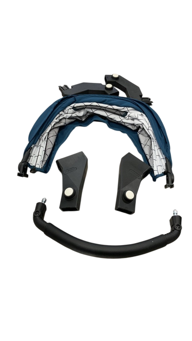 Shop Mockingbird 2nd Seat Kit 2.0, Sea, Silver With Black Leather, Windowpane at GoodBuy Gear