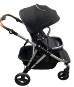 Shop Mockingbird Single 2.0 Stroller, 2024, Black, Silver With Penny Leather, Watercolor Drops at GoodBuy Gear