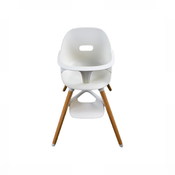 Shop Lalo The Chair with Cushion, Coconut, Grey Multi, Natural at GoodBuy Gear