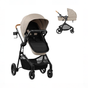 Shop Evenflo Pivot NXT Stroller, 2025, Latte Tan at GoodBuy Gear