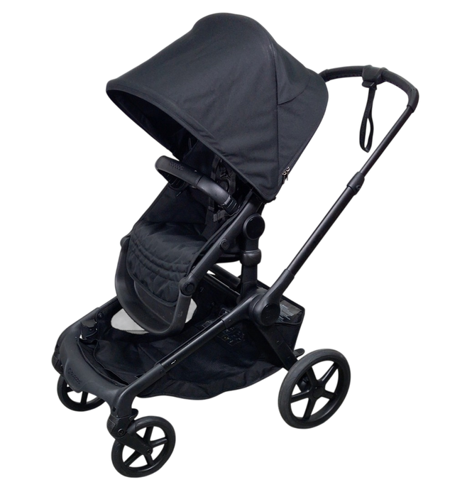 Shop Bugaboo Kangaroo Single To Double Stroller, 2024, Black, Midnight Black, Midnight Black at GoodBuy Gear