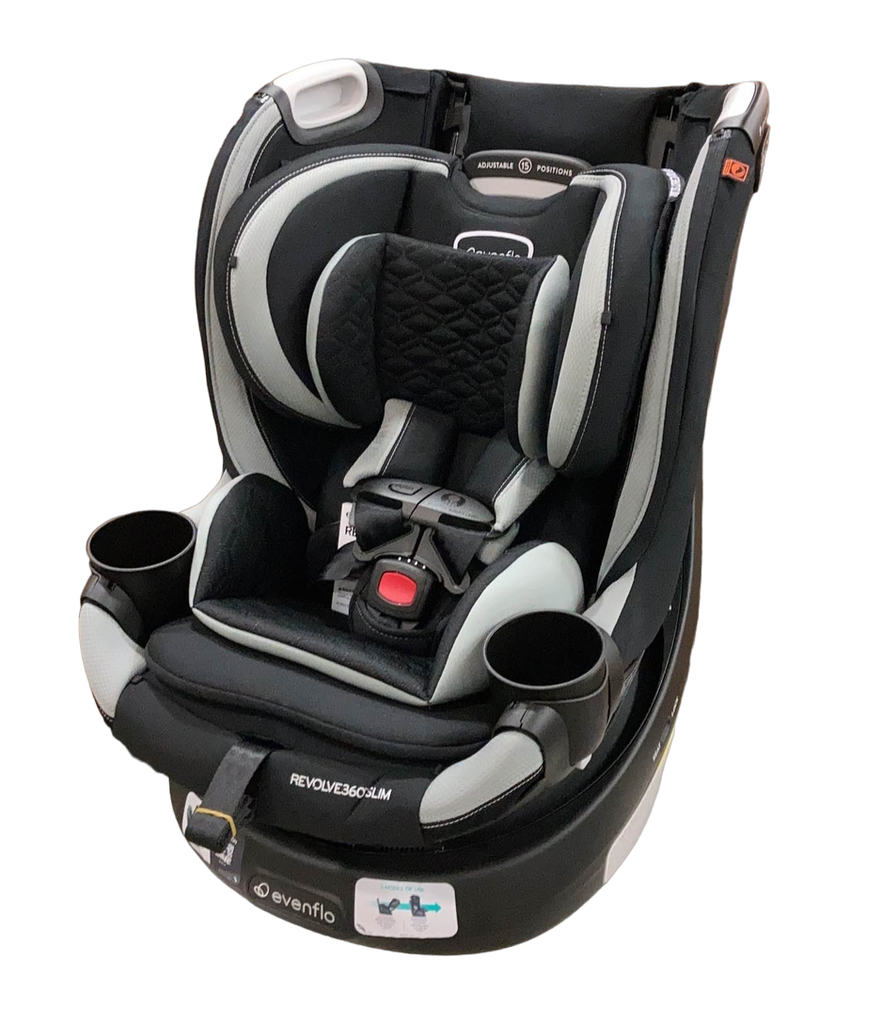 Evenflo Gold Revolve 360 Slim 2-in-1 Rotational Car Seat With SensorSa