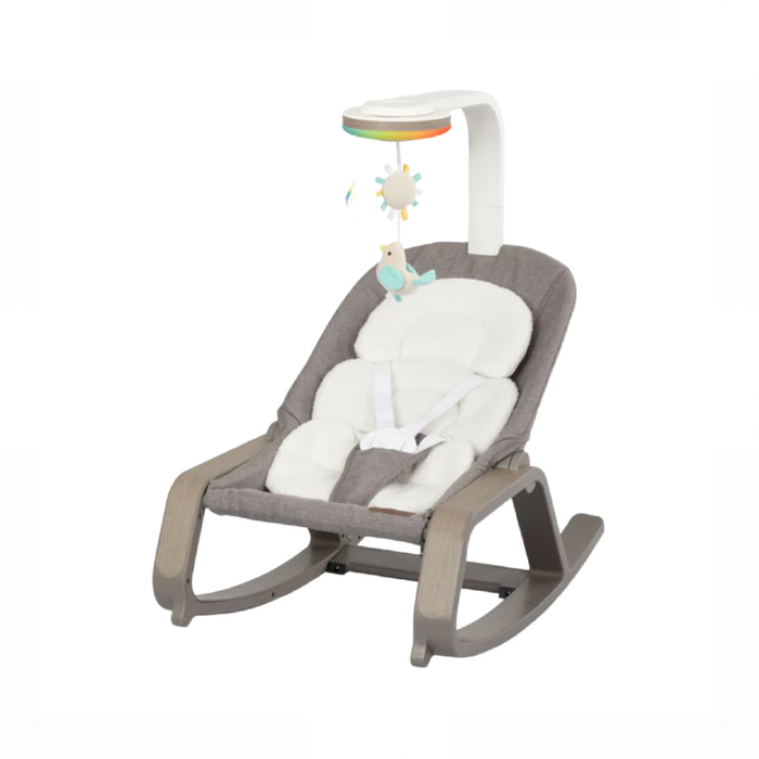 Shop Evenflo Lyra 2-in-1 Infant to Toddler Rocker, Truffle Taupe at GoodBuy Gear
