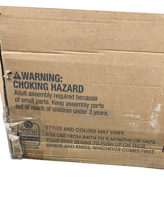 Shop Delta Children Deluxe Gliding Bassinet, Silver Lining at GoodBuy Gear