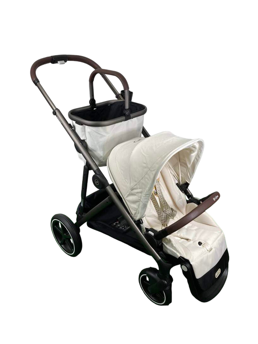 Shop Cybex Gazelle S Modular Stroller, 2023, Seashell Beige, Taupe Frame at GoodBuy Gear