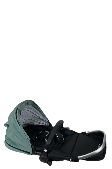 Shop Mockingbird 2nd Seat Kit 2.0, Sage, Silver With Black Leather, Watercolor Drops at GoodBuy Gear