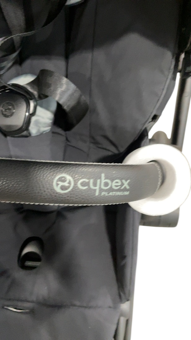 Shop Cybex E-PRIAM Electric Stroller, 2023, Deep Black, Matte Black, with Battery at GoodBuy Gear