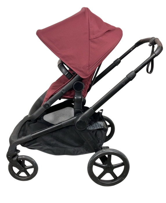 Shop Bugaboo Kangaroo Single To Double Stroller, 2024, Dark Cherry at GoodBuy Gear