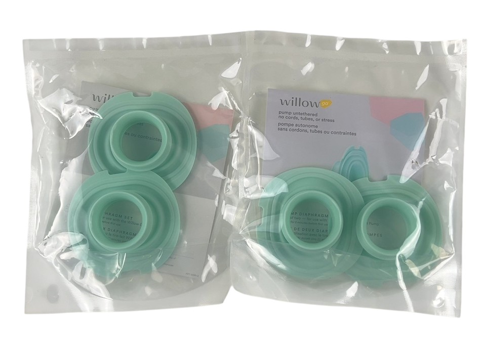Shop Willow Go Wearable Breast Pump, 21mm & 24mm, Double at GoodBuy Gear