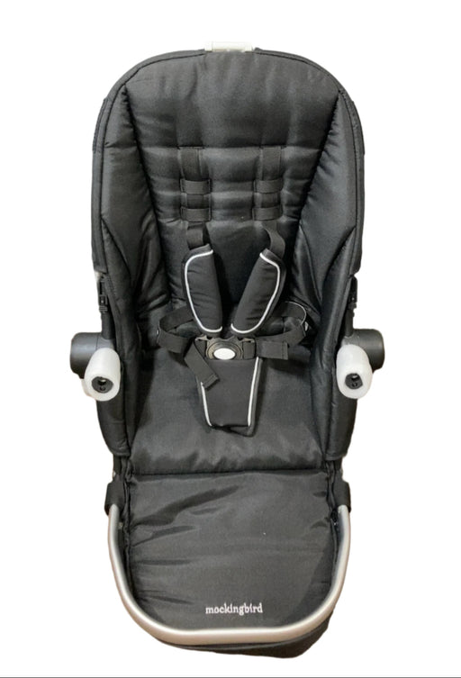 Shop Mockingbird 2nd Seat Kit 2.0, No Canopy, No Canopy, Silver With Black Leather at GoodBuy Gear