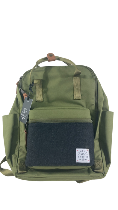 Shop Product Of The North Elkin Diaper Backpack, Olive at GoodBuy Gear