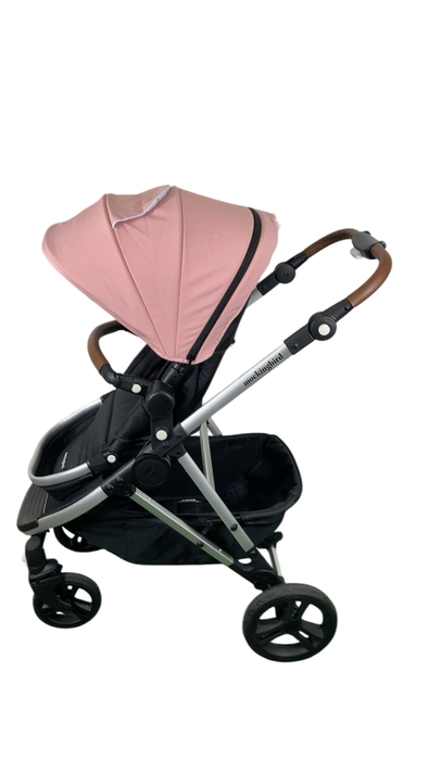 Shop Mockingbird Single 2.0 Stroller, 2025, Bloom, Silver With Penny Leather, Windowpane at GoodBuy Gear