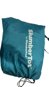 Shop SlumberPod SlumberTot Inflatable Toddler Bed, Gray/Teal at GoodBuy Gear